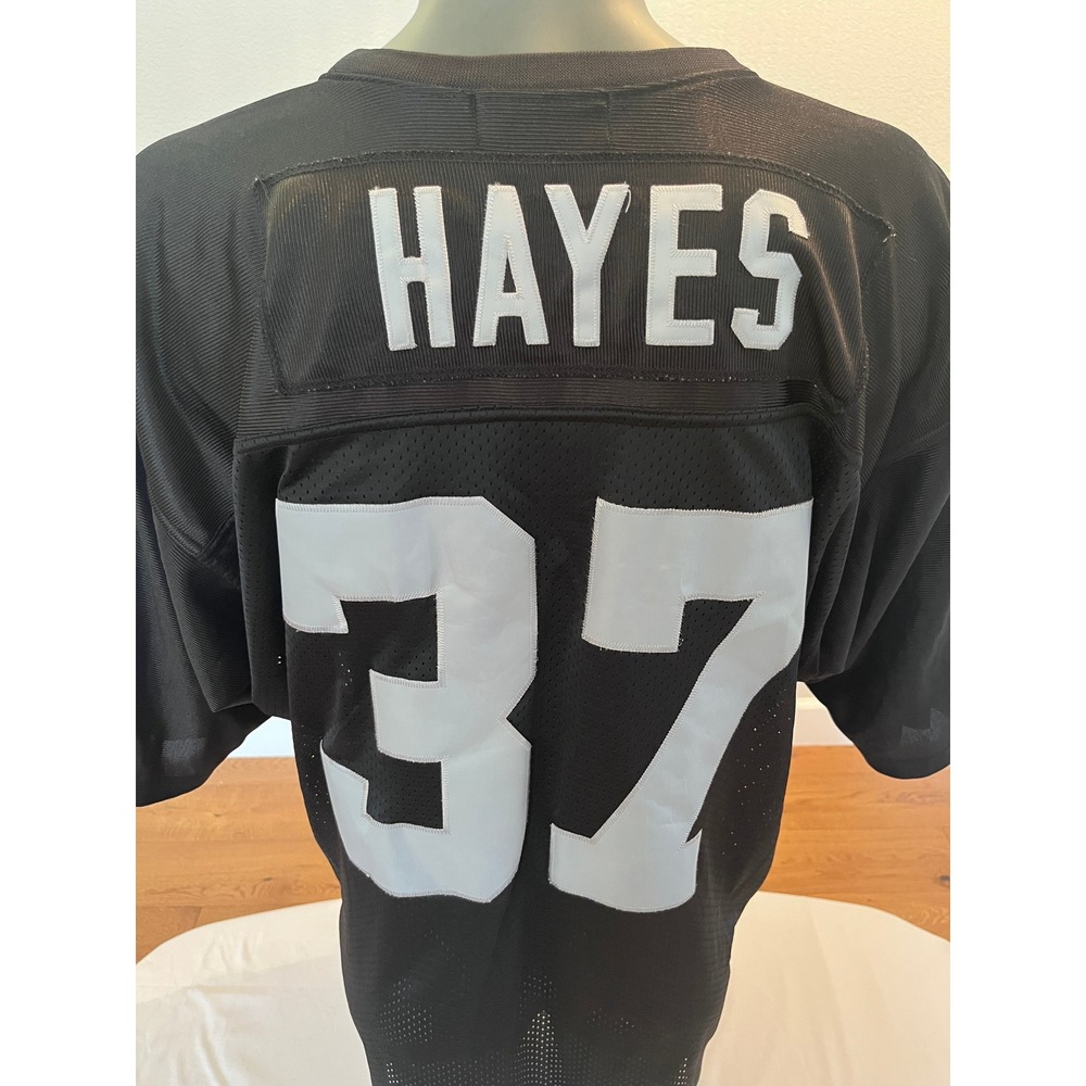 Mitchell & Ness Lester Hayes #37 Raiders Throwback Jersey Size 60 NFL Black